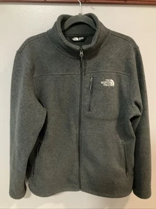 The North Face Herren Full Zip Fleecejacke Schwarz • XL Größe Extra Large - Bild 1 von 16