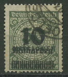 Dt. Reich 1923 Korbdeckel mit Aufdruck Walzendruck 336 A Wa gestempelt geprüft - Picture 1 of 1