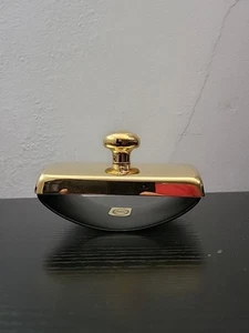 Secador de tinta vintage El Casco 23 KT chapado en oro usado (L) - Imagen 1 de 7