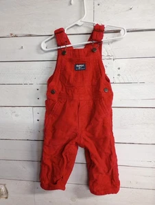 Vintage Oshkosh Größe 12 Monate Cord Overall, Overall Urlaub Jungen Unisex - Bild 1 von 6