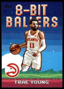 Trae Young #8B-6 2025-26 Topps 8-Bit Ballers 6238 - Picture 1 of 2