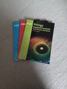 GCSE AQA Triple Science CGP Revision Guides BUNDLE (Biology, Chemistry, Physics) - Picture 1 of 4