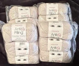 Premier Everyday Worsted Yarn * Color Linen * (12) 180 Yard Skeins Same Lot# - Picture 1 of 4