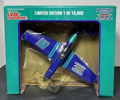 P-51 Mustang Plane Die Cast 1:44 Bank NASCAR Brickyard 400 Indy Motor Speedway - Image 1 of 4