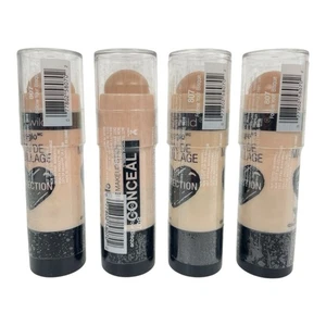 Lot of 4 MegaGlo Makeup Stick Conceal #807 Follow Your Bisque - Picture 1 of 4