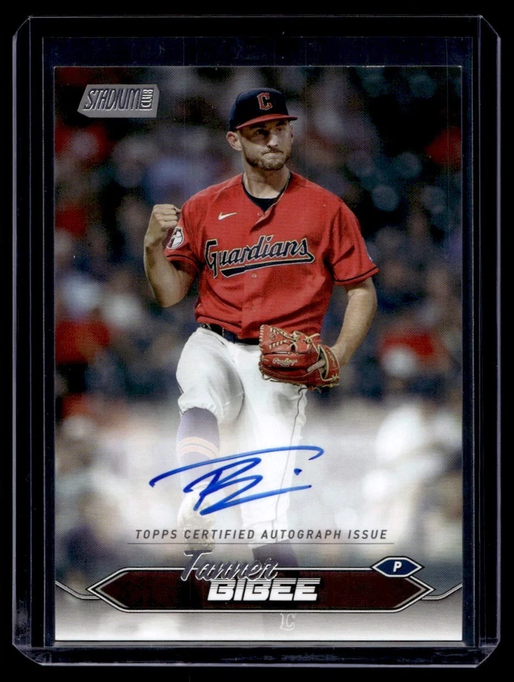 2024 Topps Stadium Club Autograph Tanner Bibee #SCBA-TB - Image 1 of 2