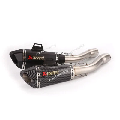 Silenciador de tubo de conexión de escape medio antideslizante para Yamaha FZ1N FZ1 2006-2015 Foto 1 de 4