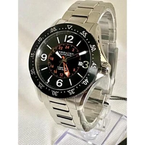 HAMILTON H76755131 KAHKI AVIATION Negro Automático Acero Inoxidable Nuevo - Imagen 1 de 5