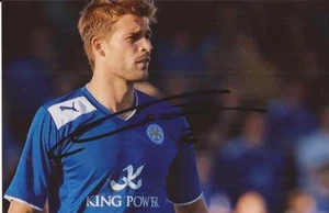 LEICESTER * MARKO FUTACS SIGNED 6x4 ACTION PHOTO+COA - Bild 1 von 1