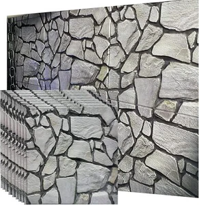 20stk 3D Tapeten Steinoptik Wandpaneele Selbstklebend Wandaufkleber 30 X 30CM - Bild 1 von 24