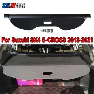 For Suzuki SX4 S-CROSS 2013-2021 Rear Trunk Cargo Cover Luggage Security Shield - Picture 1 of 9