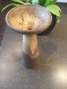 Silberdistel Kerzenständer Vase Zweigvase Leuchter 31 cm mit Label 70 er Jahre - Bild 1 von 9