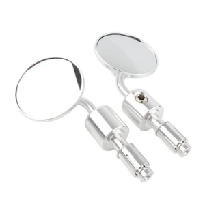 7/8" Handlebar Bike Motor ATV Rearview Bar End Side Mirror Mirrors Universal po - Picture 1 of 5
