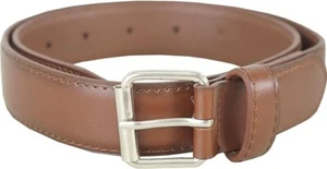 Boys brown leather belt - 25"(L/XL) Waist 23''-28" - unworn/new - VANGELO brand - Picture 1 of 2