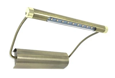 LED Bilderleuchte BIOLEDEX Messing-Farbe batteriebetriebend Gemäldelampe Bild - Bild 1 von 4