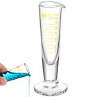 Lab Essential : tasse à mesurer en verre avec échelle graduée (10 ml) - haute précision