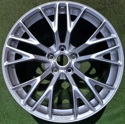Rueda de fábrica Chevrolet Corvette Z06 genuina OEM níquel ZO6 C7 Q6A 23288858 5745 Foto 1 de 4