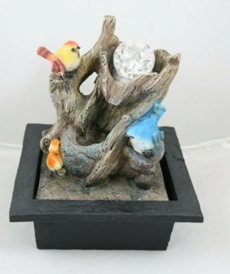 2018  Bird Drift Small indoor/Outdoor table top Water fountain water feature - Image 1 of 4