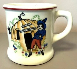 Shenango Peter Peter Pumpkin Eater Child's Mug Restaurant Ware USA R-26 - Picture 1 of 9