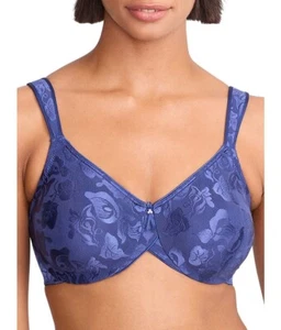 Neu! 68 $ Wacoal 85567 Awareness Bügel-BH blau Tiefen Größe 36G - Bild 1 von 2