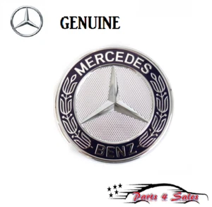 Emblem Genuine C107 R107 W126 R129 W140 W164 X164 R170 W203 Hood Badge - Picture 1 of 1