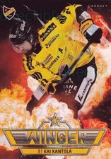 2018-19 Finnish Cardset Winger #6 Kai Kantola