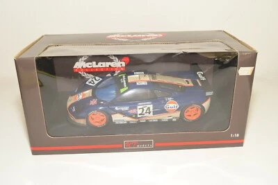 A34 1:18 UT MODELS MCLAREN F1 GTR GULF 4TH LE MANS #24 MINT BOXED - Immagine 1 di 4