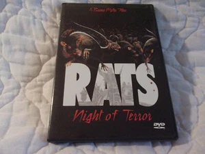 RATS NIGHT OF TERROR DVD 80'S HORROR GORE COMEDY BRUNO MATTEI POST-APOCALYPTIC - Picture 1 of 8