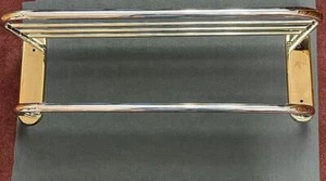 24" Towel Shelf with 1 Bar Exposed Mount - Picture 1 of 1