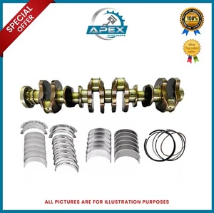 BMW 3 5 6 7 X3 X4 X5 X6 3.0D N57D30 N57D30A N57D30B CRANKSHAFT+BEARINGS+P/RING - Picture 1 of 4