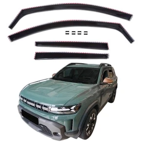 Windabweiser GP Regenabweiser Für Dacia Duster 3 Ab 2024 4-Tlg Set Schwarz - Bild 1 von 8