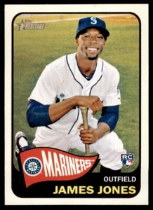 2014 Topps Heritage High Number #H507 James Jones RC Seattle Mariners - Picture 1 of 2