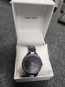 Nine West Damen Gunmetal Armbanduhr - Bild 1 von 2