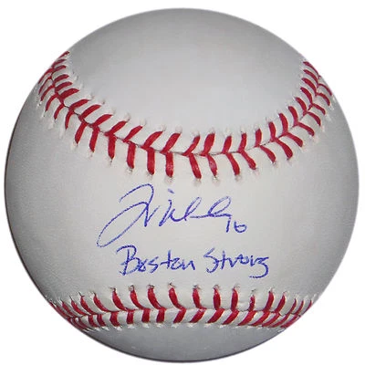 WILL MIDDLEBROOKS SIGNED BOSTON STRONG RED SOX OML RAWLINGS BASE BALL MLB AUTH - Image 1 of 2