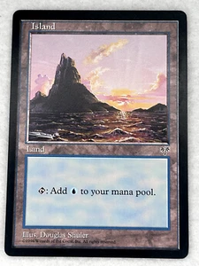 X4 Island (Sunset) - Mirage - MTG NM NP Land MIR 338 4X - Picture 1 of 2
