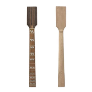 22-Fret 25.5-inch DIY Electric Guitar Neck: Mahogany, Rosewood, Unfinished - Picture 1 of 15