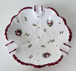 Gmundner Keramik Biedermeier rosa Aschenbecher 15 cm GK2718 (2508DE2) 09/25 - Bild 1 von 4