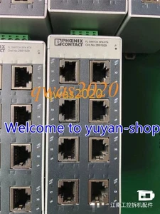 1PCS USED Phoenix Contact FL SWITCH SFN 8TX Ethernet Switch 2891929 #T9215 YS - Picture 1 of 4