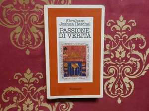Heschel passione di verità rusconi ed. prima ed. 1977 - Foto 1 di 5