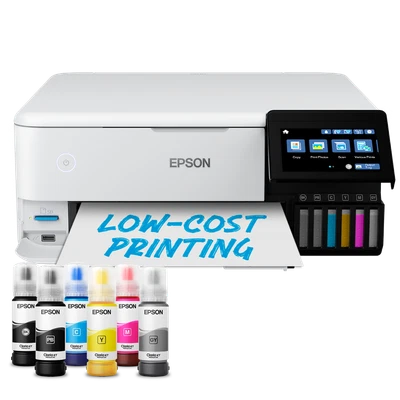 Epson EcoTank ET-8500 A4 Photo Printer Colour Black&White - Refillable ink tanks - Image 1 of 4