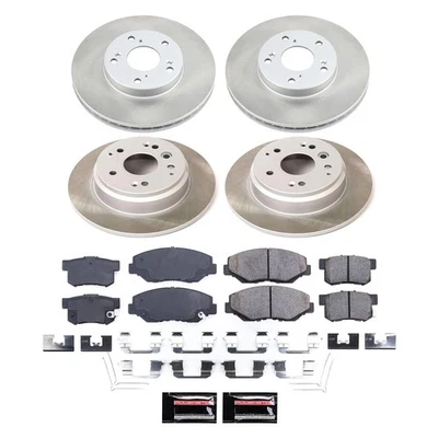 PowerStop SC5389 Disc Brake Kit For Honda Element 2003-2011 Front Rear Foto 1 de 4