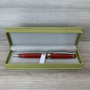 Levenger L' Brilliance Kugelschreiber - Rot Glitzer Schwarze Tinte #AP17518 Neu im Karton - Bild 1 von 9