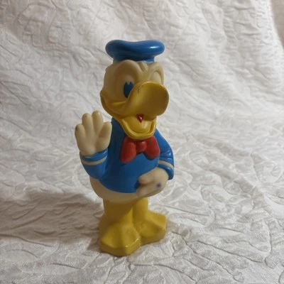 Brinquedo vintage 1979 Gabriel CBS TOYS WALT DISNEY DONALD DUCK SQUEAKY - Imagem 1 de 4