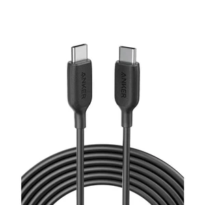 ANKER POWERLINE III USB-C TO USB-C CABLE 10FT/3M 60W FAST CHARGING A8854 - BLACK - Picture 1 of 5