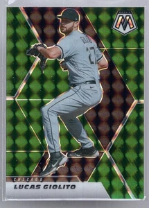 * 2021 Panini Mosaic - Mosaic Green #011 - LUCAS GIOLITO - Picture 1 of 2