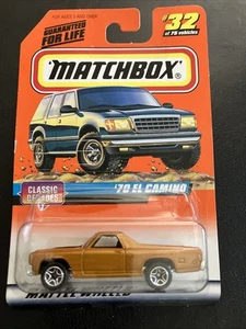Matchbox '70 El Camino 1998 Clásico Décadas Serie 5 #32 - Imagen 1 de 3
