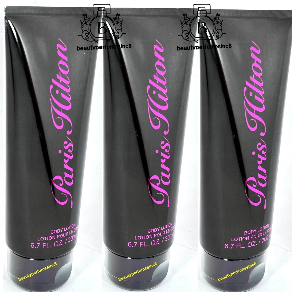 Lote de 3 ~ Paris Hilton *Loción corporal* de Paris Hilton 6,7 oz para mujer NUEVO Foto 1 de 1