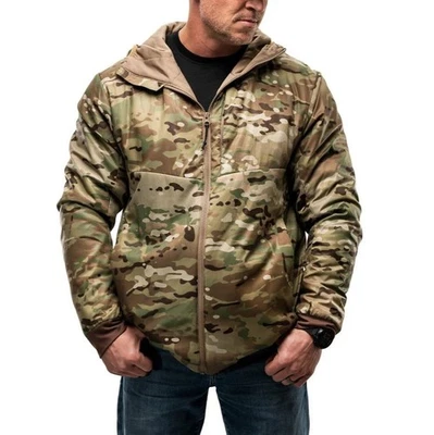New Otte Gear lightweight insulated hooded jacket size Large. Multicam - Image 1 of 4