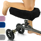 " Mobility Knee Scooter Pad Cover - Premium Adult Sheepskin Memory Foam Cushion,