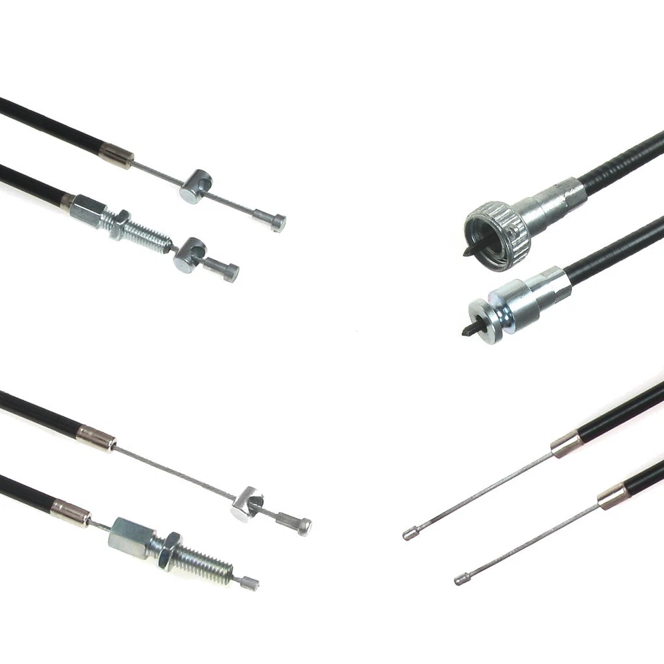 Bowdenzugsatz + Tachowelle passend für NSU Fox 2T, 4T - Bild 1 von 1